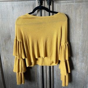 Gianni Bini mustard sweater